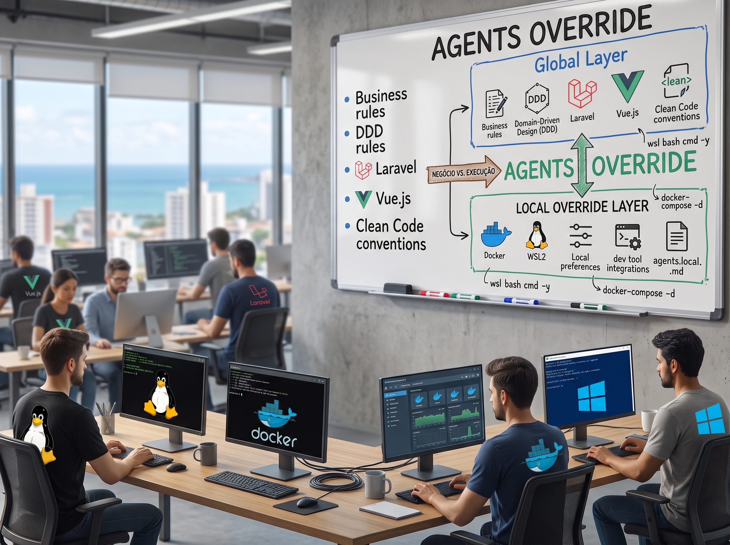 agents.md file overrides local harness